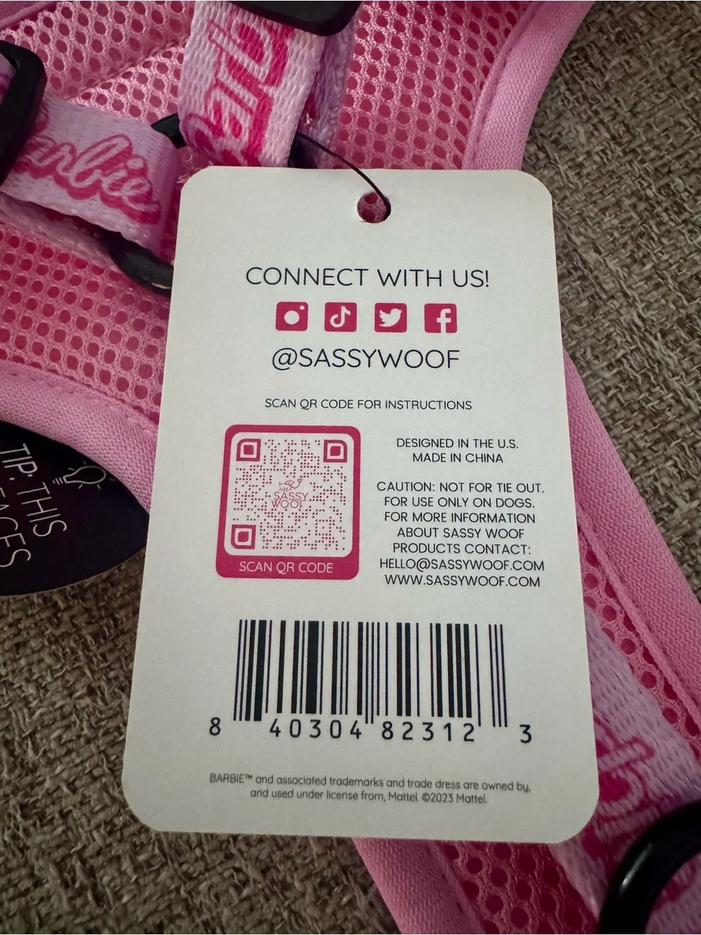 Sassy Woof barbie sassy